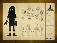 Concept art du Voleur dans la série animé Naheulbeuk
